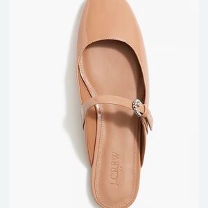 J. Crew Mary Jane mules -Tan Elegant Minimalist Design